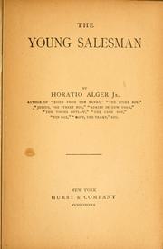Cover of The young salesman by Horatio Alger, Jr.
