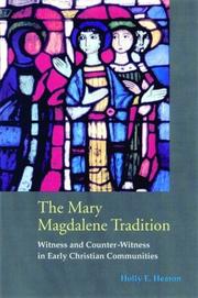 Front cover of The Mary Magdalene tradition by Holly E. Hearon