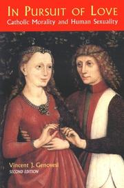 Front cover of In pursuit of love by Vincent J. Genovesi