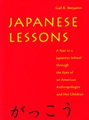 Cover of Japanese Lessons by Gail R. Benjamin