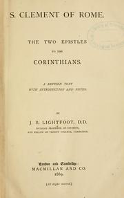 Cover of S. Clement of Rome by Clement I, Pope