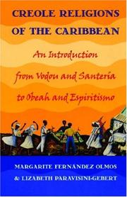 Front cover of Creole religions of the Caribbean by Margarite Fern ndez Olmos