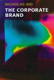 Cover of The corporate brand by Nicholas Ind