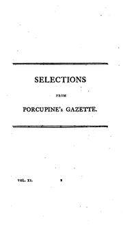 Front cover of Porcupine's works by William Cobbett