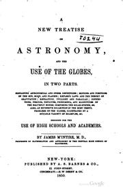 Cover of A new treatise on astronomy, and the use of the globes, in two parts .. by James M'Intire