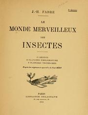Cover of The insect world of J. Henri Fabre by Jean-Henri Fabre