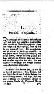 Front cover of Beyträge zur Geschichte der Erfindungen by Johann Beckmann