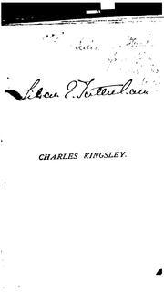 Front cover of Charles Kingsley by Charles Kingsley