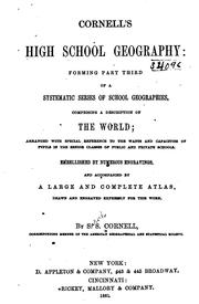 Cover of Cornell's high school geography by Sarah S. Cornell