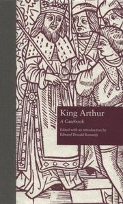 Front cover of King Arthur by Edward Donald Kennedy