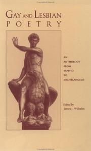 Cover of Gay and Lesbian Poetry by James J. Wilhelm