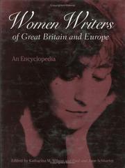 Cover of Women writers of Great Britain and Europe by Katharina M. Wilson