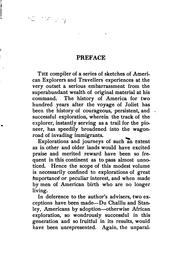 Cover of Explorers and travellers by Adolphus Washington Greely