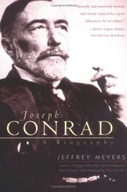 Cover of Joseph Conrad by Jeffrey Meyers