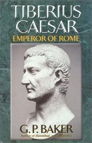 Cover of Tiberius Caesar by G. P. Baker