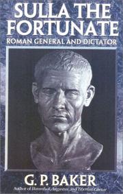 Cover of Sulla the fortunate by G. P. Baker