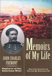 Cover of Memoirs of my life by John C. Frémont