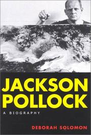 Cover of Jackson Pollock by Deborah Solomon