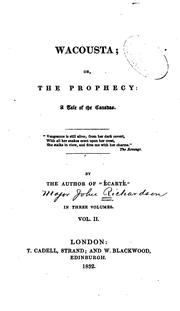 Cover of Wacousta by Major John Richardson