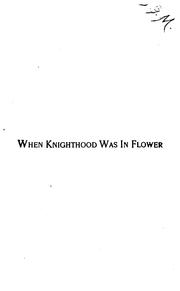 Front cover of When knighthood was in flower by Charles Major