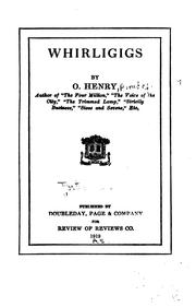 Cover of Whirligigs by O. Henry