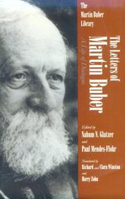 Front cover of Briefwechsel aus sieben Jahrzehnten by Martin Buber