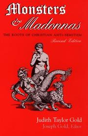 Front cover of Monsters and madonnas by Judith Taylor Gold