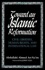 Front cover of Toward an Islamic Reformation by Abdullahi Ahmed An-Naim