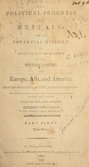 Front cover of Political progress of Britain by James Thomson Callender