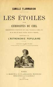 Front cover of Les étoiles et les curiosités du ciel by Camille Flammarion