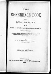 Cover of The Reference book by J. F. Dubreuil