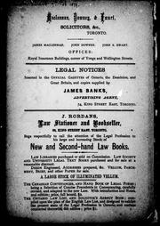 Cover of Ewart's index of the statutes by John S. Ewart