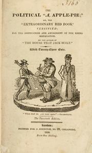 Front cover of The political "A, apple-pie" by William Hone