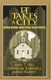 Front cover of It takes a city by Paul Thomas Hill