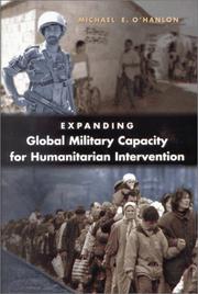 Front cover of Expanding Global Military Capacity for Humanitarian Intervention by Michael E. O'Hanlon