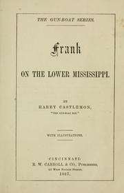 Front cover of Frank on the Lower Mississippi by Harry Castlemon