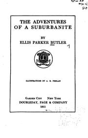 Front cover of The adventures of a suburbanite by Ellis Parker Butler