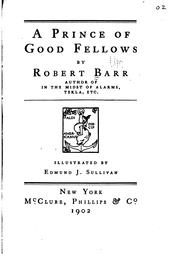 Front cover of A prince of good fellows by Robert Barr