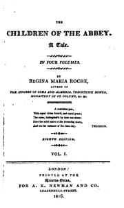 Cover of The children of the abbey by Regina Maria Roche
