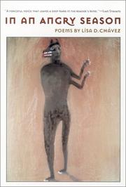 Front cover of In an angry season by Lisa D. Chavez