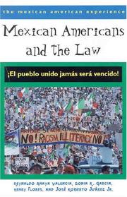 Front cover of Mexican Americans & the law by Sonia Garcia