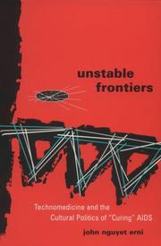 Cover of Unstable frontiers by John Nguyet Erni