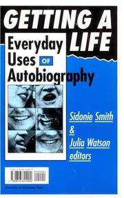 Cover of Getting a life by Sidonie Smith