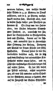 Front cover of Die Geschichte der freyen Künste und Wissenschaften in Italien by Christian Joseph Jagemann