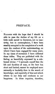 Cover of Essays and selections by Basil Montagu