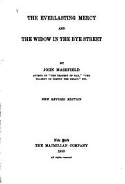 Front cover of The Everlasting Mercy and The Widow in the Bye Street by John Masefield