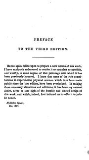 Cover of Elements of Natural Philosophy: Being an Experimental Introduction to the Study of the Physical .. by Golding Bird