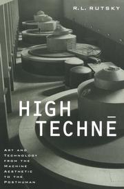 Cover of High Techne by R. L. Rutsky
