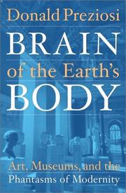 Front cover of Brain of the Earth's Body by Donald Preziosi
