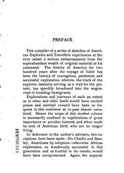 Cover of Explorers and travellers by Adolphus Washington Greely